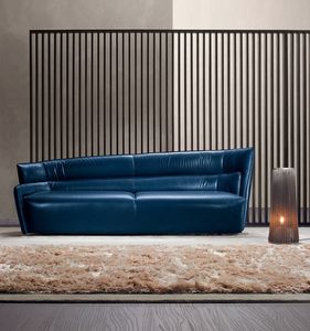 Odeon, Sofa with an asymmetrical design