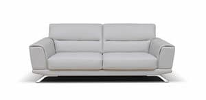 Panarea 2, Square sofa with polyurethane padding