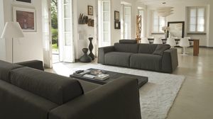 Parker, Modern sofa bed, with removable upholstery