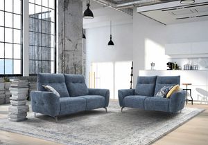 Paros, Modern sofa with high backrest