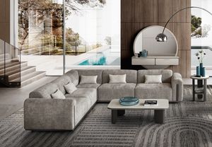 PERLA modular sofa, Modular sofa, with soft shapes