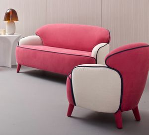 Polpetta L sofa, Comfortable sofas with rounded shapes