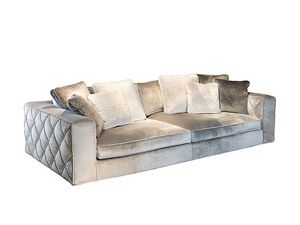 Richmond, Sofa with sophisticated sewing pattern with a quilted effect