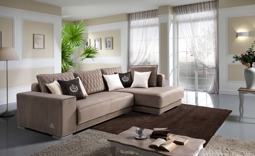 TESLA, Contemporary style sofa suitable for all environments