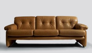 Tobia, Custom leather sofa