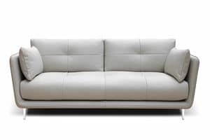Trevi fixed, Sofa in a simple style, padded, for professional studio