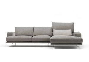 Uauu, Contemporary style sofa with adjustable backrest