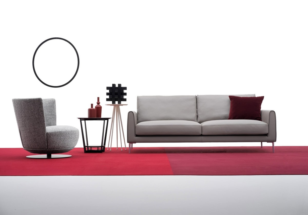 Vega, Sofa with a modern design