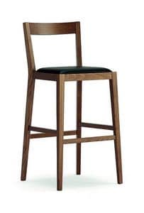 1084, Beech stool for home and bars