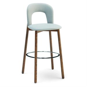 Aiko SGF W, Stool with wooden base