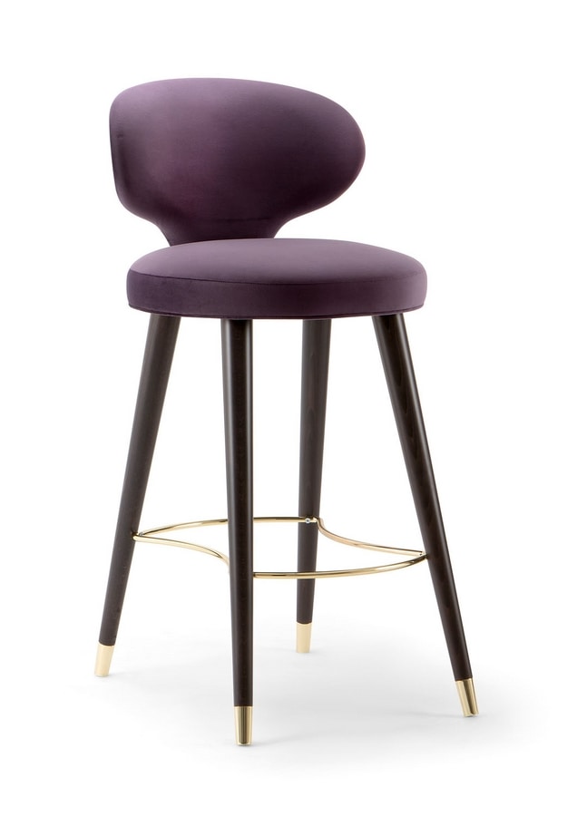 ELLE BAR STOOL 064 SG, Stool for luxury hotels and cocktail bars