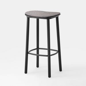 Kalt stool, Wooden stool with padded seat