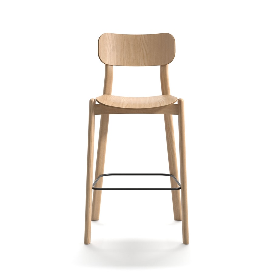 Kiyumi Wood ST, Wooden stool, with new sophisticated design