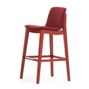 Light 03281, Solid wood stool, with handle on the back
