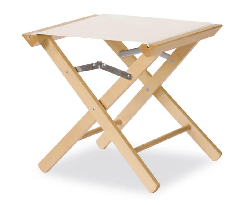 Stool P, Low stool, in durable wood, polyvalent