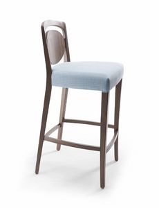 Tiffany SG, Stool with wooden back