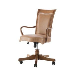 Art. CA414, Chair for luxury office, height adjustable