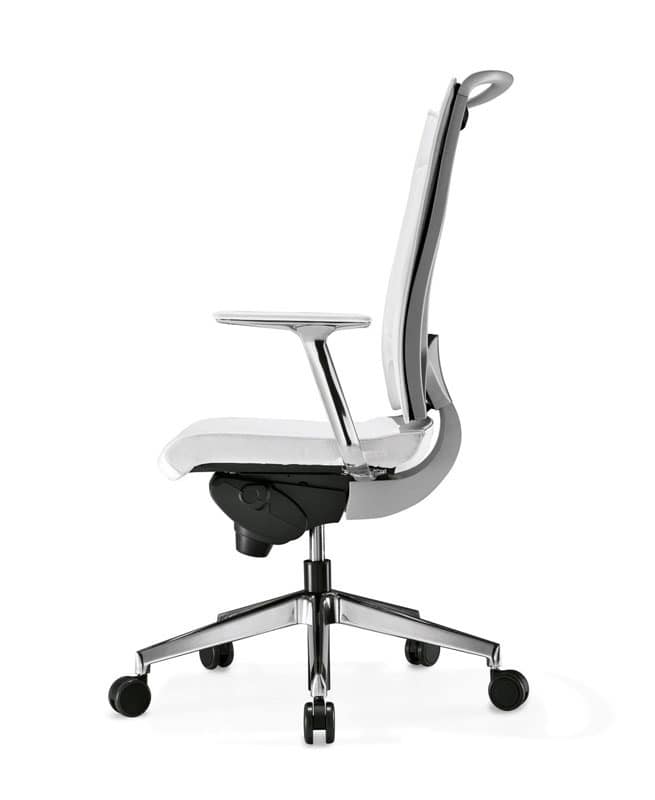 Korium, Ergonomic office chair, back structure in polypropylene