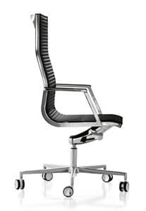 Nulite 26000, Presidential office chair made of chromed steel