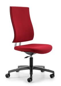 ALLY 1700 + OPT, Padded office chair, easy to assemble