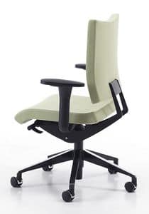 AVIAMID 3406, Task chair with armrests, sliding seat