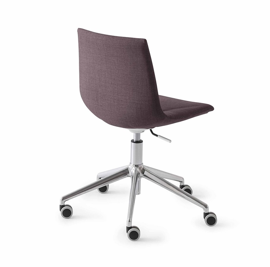 Colorfive WRAP 5R, Upholstered chair on wheels