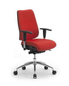 DD 2 task 53722, Operational office chair, upholstered seat and backrest
