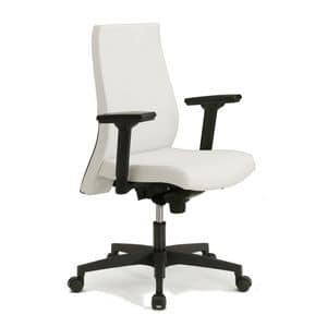 Energy 80021N, Office chair with padding in polyurethane foam