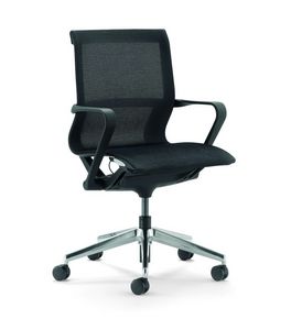 Evolution L 548, Swivel office chair in net