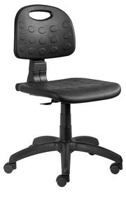 Labor PU chair CPM, Chair on wheels, for desk