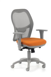 Mesh 510R, Office chair with mesh back and padded seat