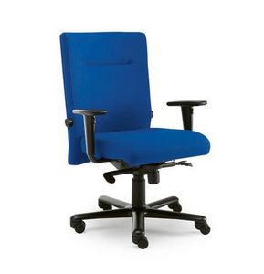 Non Stop task 24hc 51100, Squared chair covered in fabric, for office