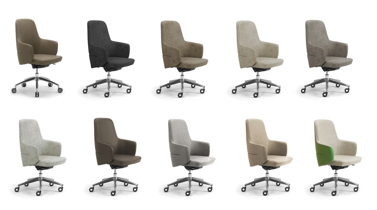 Opera, Task chair for office, with wheels