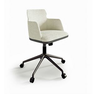 PO84 Shape office chair with wheels, Office chair on wheels