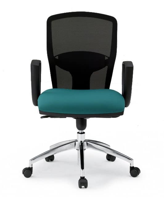 Sprint RE 179282R, Office chair with padded seat and backrest in mesh