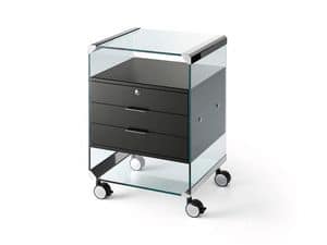 MOVIE DRAWER, Modern drawer unit for office Health practice