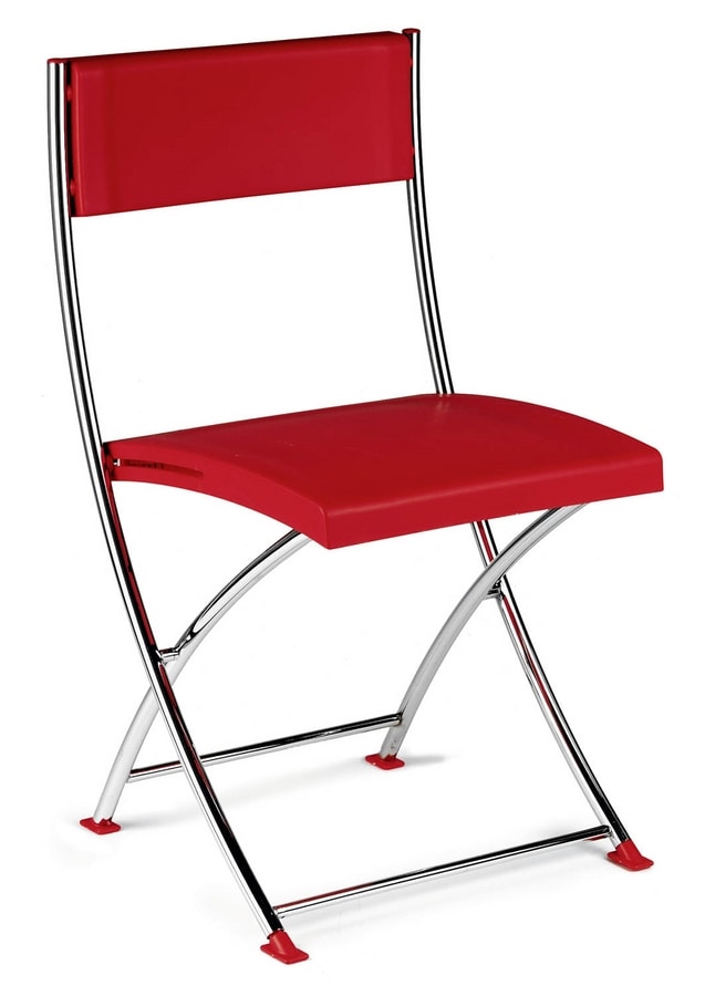UF 102, Folding chair with thin frame, for conference