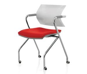 AIRE jr 404B, Chair for conference rooms, stackable horizontally