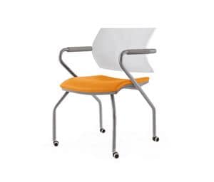 AIRE jr 405B, Chair on castors, for meeting rooms