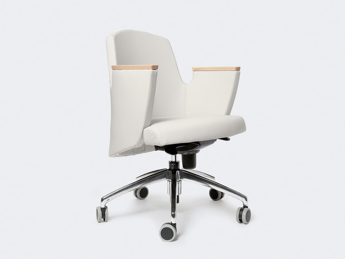 AMADEUS, Office armchair with low backrest