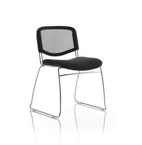 Clio, Stackable sled chair for conference room