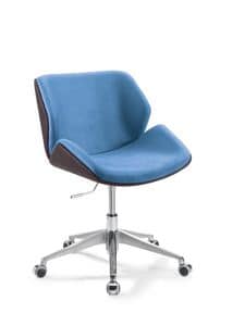 Codogn Office, Office chair with wheels, upholstered in faux leather