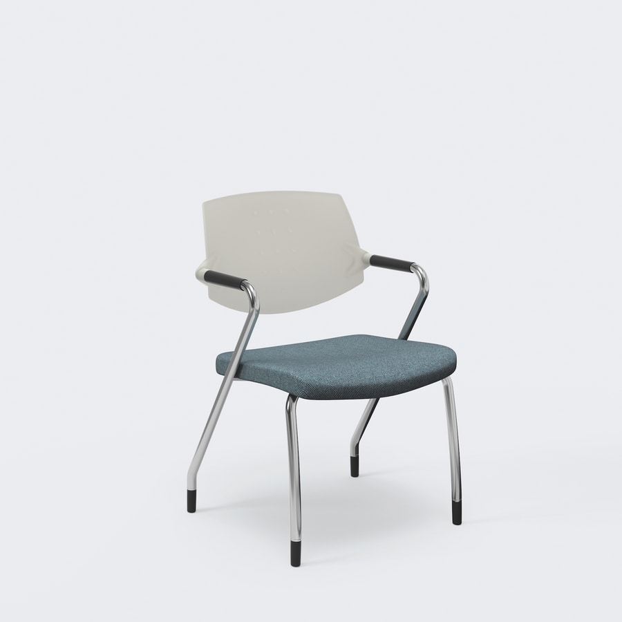 EURA, Padded chair, versatile, for contemporary office and conference room