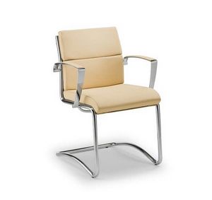 Origami CU guest 70450, Padded chair for office, with sled base