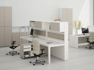 Acustic Wall task desk, Office line furniture Task office