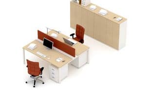 Asterisco In task desk 2, Modern office systems Computer corner