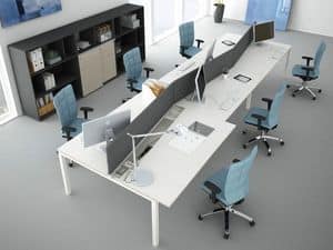 Asterisco In task desk 6, Office modular system Bank