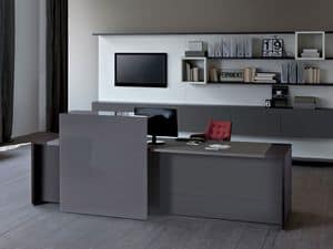 Loop In reception, Reception cabinet and counter, Furniture for office entrance