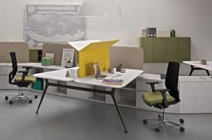 I Pianeti Frattale 1, System of office cabinets and desks