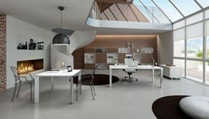 DV901-VERTIGO 1, Sectional desk Open space